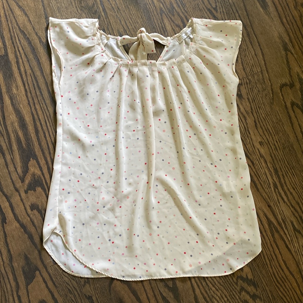 Lauren Conrad Polka Dot Top